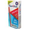 Pens | Paper Mate Papermate Write Bros Ballpoint Pen Medium 1Mm Red Box Of 12