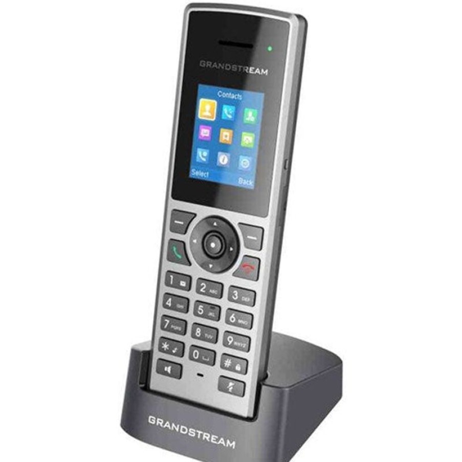 Telephones & Accessories | Grandstream Grandstream Dp722 Mid-Tier Dect Cordless Ip Phone Silver And Grey