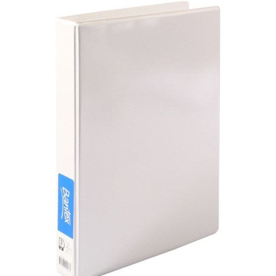 Telephones & Accessories | Bantex Bantex Insert Binder Standard A4 3D Ring 25Mm White