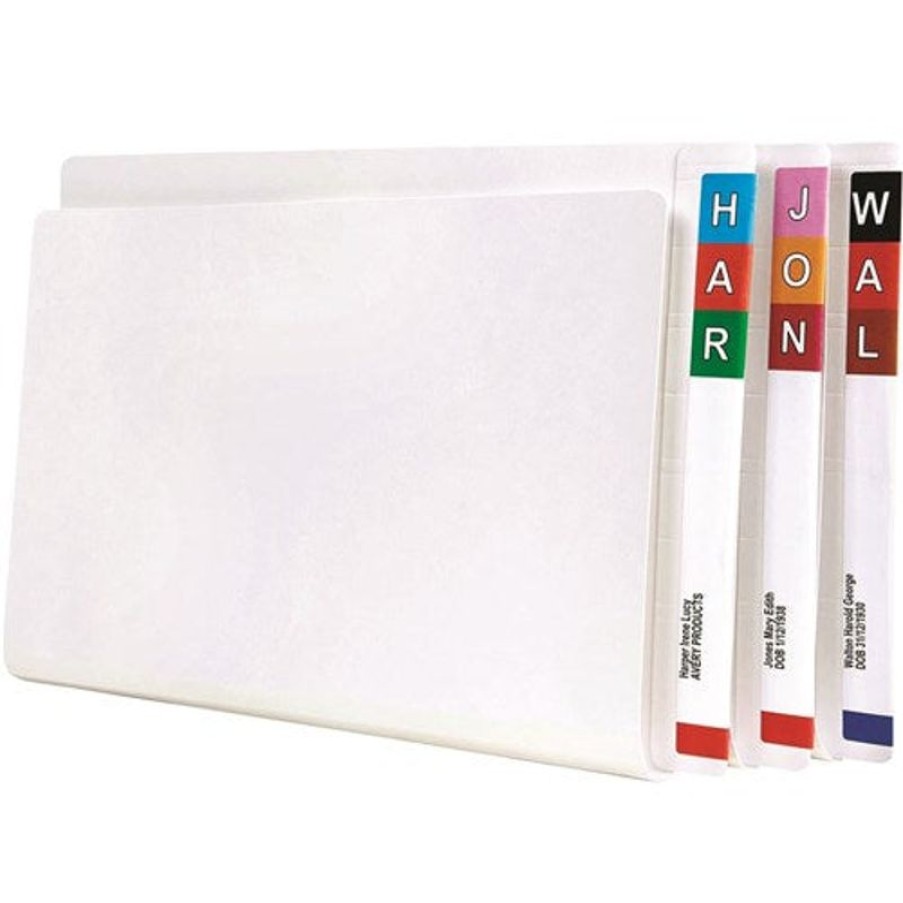 Telephones & Accessories | Avery Avery Lateral Shelf Files With Spiral Spring Transfer Foolscap White Box Of 50