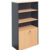 Storage | RapidLine Rapidline Rapid Worker Lockable Wall Unit 900W X 450D X 1800Mmh Beech And Ironstone