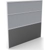 Office Furniture | RapidLine Rapidline Rapid Screen 1800W X 30D X 1650Mmh Grey Fabric / Ironstone Base