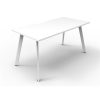 Office Furniture | RapidLine Rapidline Eternity Workstation Single Sided 1800W X 750D X 730Mmh White/White