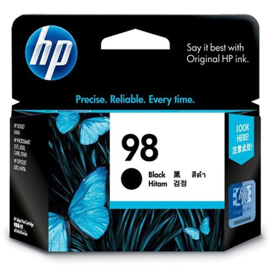 Inkjets | HP Hp 98 Ink Cartridge Black C9364Wa