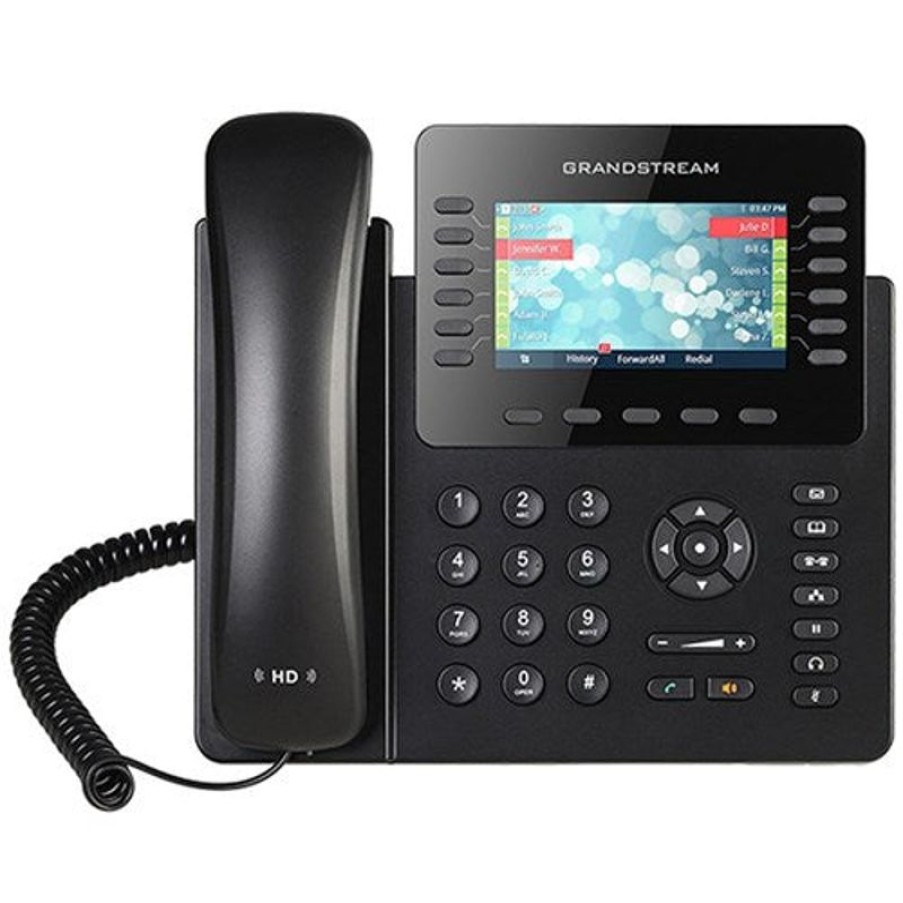 Telephones & Accessories | Grandstream Grandstream Gxp2170 High-End 12 Line Corded Desk Ip Phone Black