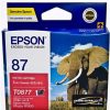 Inkjets | Epson Epson C13T087790 - T0877 Ink Cartridge Red