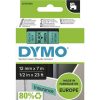 Labelling Machines & Accessories | Dymo Dymo D1 Label Cassette Tape 12Mmx7M Black On Green