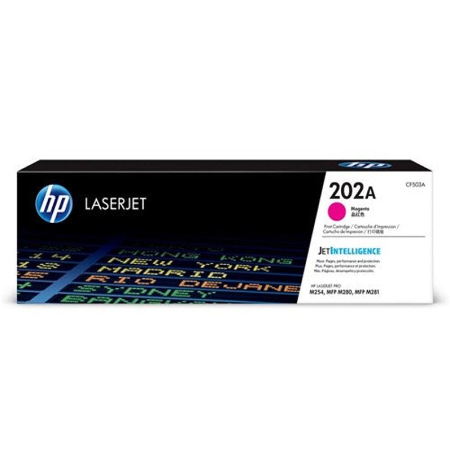 Toner | HP Hp 202A Laserjet Toner Cartridge Magenta Cf503A