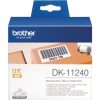 Telephones & Accessories | Brother Brother Dk-11240 Label Rolls 102X51Mm Black On White Suits Ql-Series Box 600