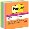 Notes & Flags | Post-It Post-It 654-5Ssuc Super Sticky Notes 76Mmx76Mm Energy Boost Pack Of 5