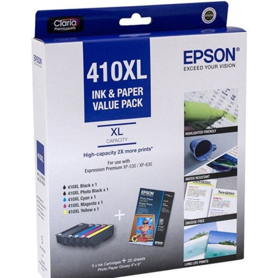 Inkjets | Epson Epson 410Xl Ink Cartridge High Yield Value Pack