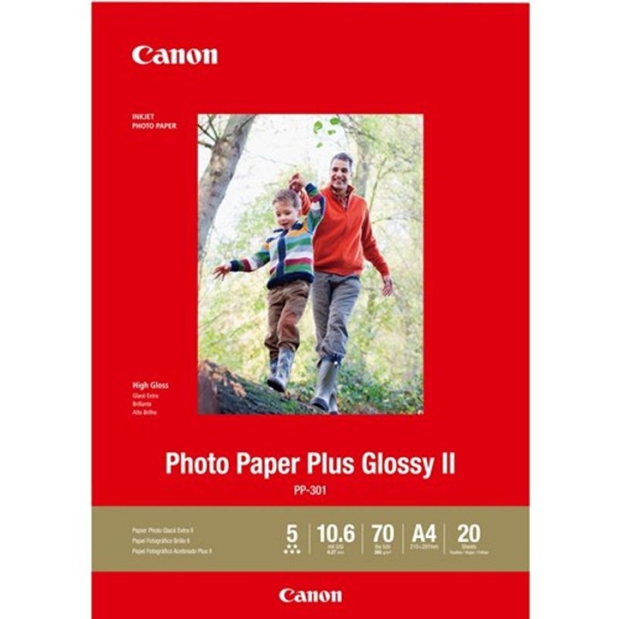 Telephones & Accessories | Canon Canon Pp301 A4 265Gsm Glossy Photo Paper Pack Of 20