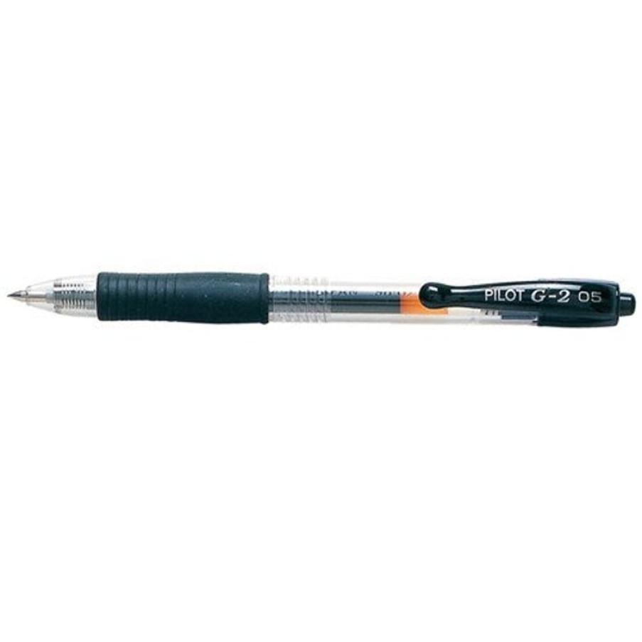 Pens | Pilot Pilot G2 Gel Ink Pen Retractable Extra Fine 0.5Mm Black Box12