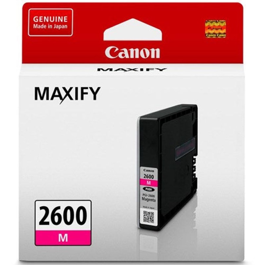 Inkjets | Canon Canon Maxify Pgi2600M Ink Cartridge Magenta