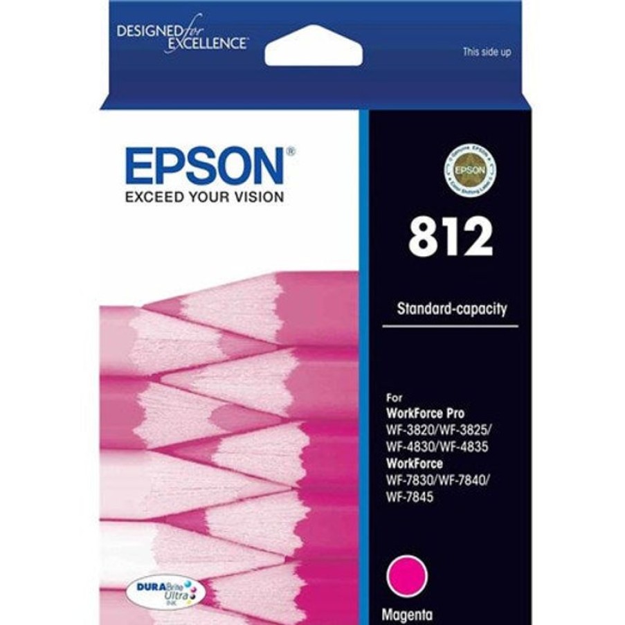 Toner | Epson Epson 812 Durabrite Ultra Ink Cartridge Magenta