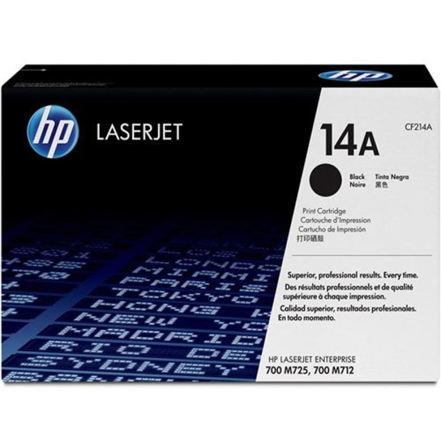 Toner | HP Hp 14A Laserjet Toner Cartridge Black Cf214A