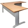 Office Furniture | RapidLine Rapidline Rapid Span Corner Workstation 1800/1800W X 700D X 730Mmh Beech/Silver