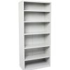 Storage | GO Rapidline Shelving Unit 5 Adjustable Shelves 900W X 400D X 2200Mmh Silver Grey