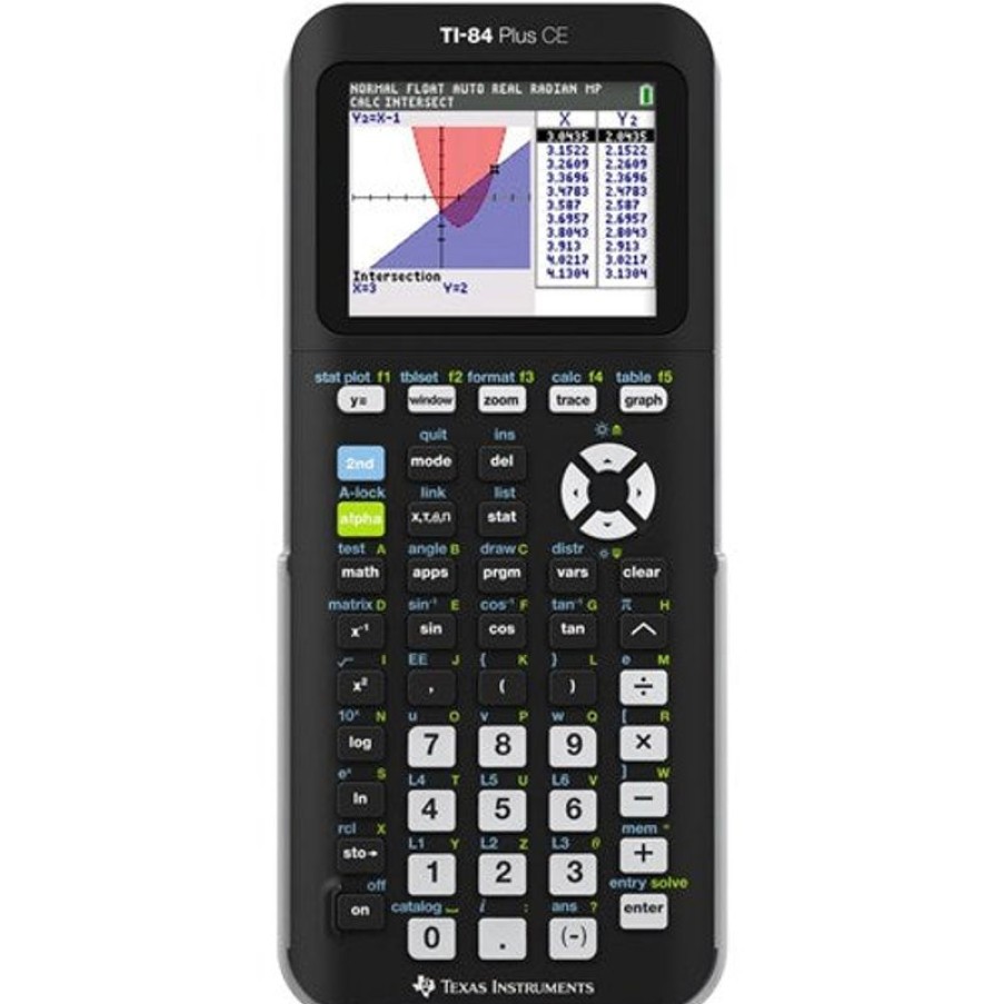 Calculators & Dictation | Texas Instruments Texas Instrument Ti-84 Plus Ce Graphing Calculator