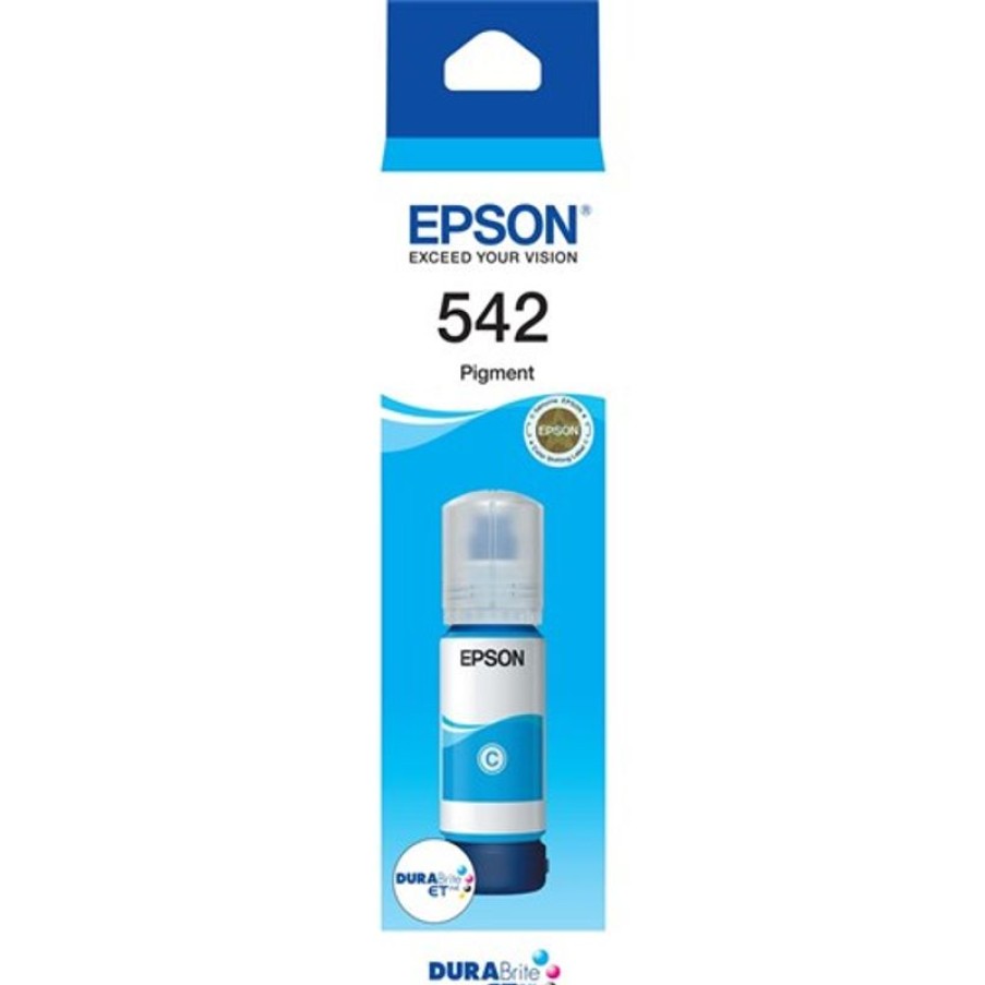 Inkjets | Epson Epson T542 Durabrite Ultra Ink Bottle 127Ml Cyan