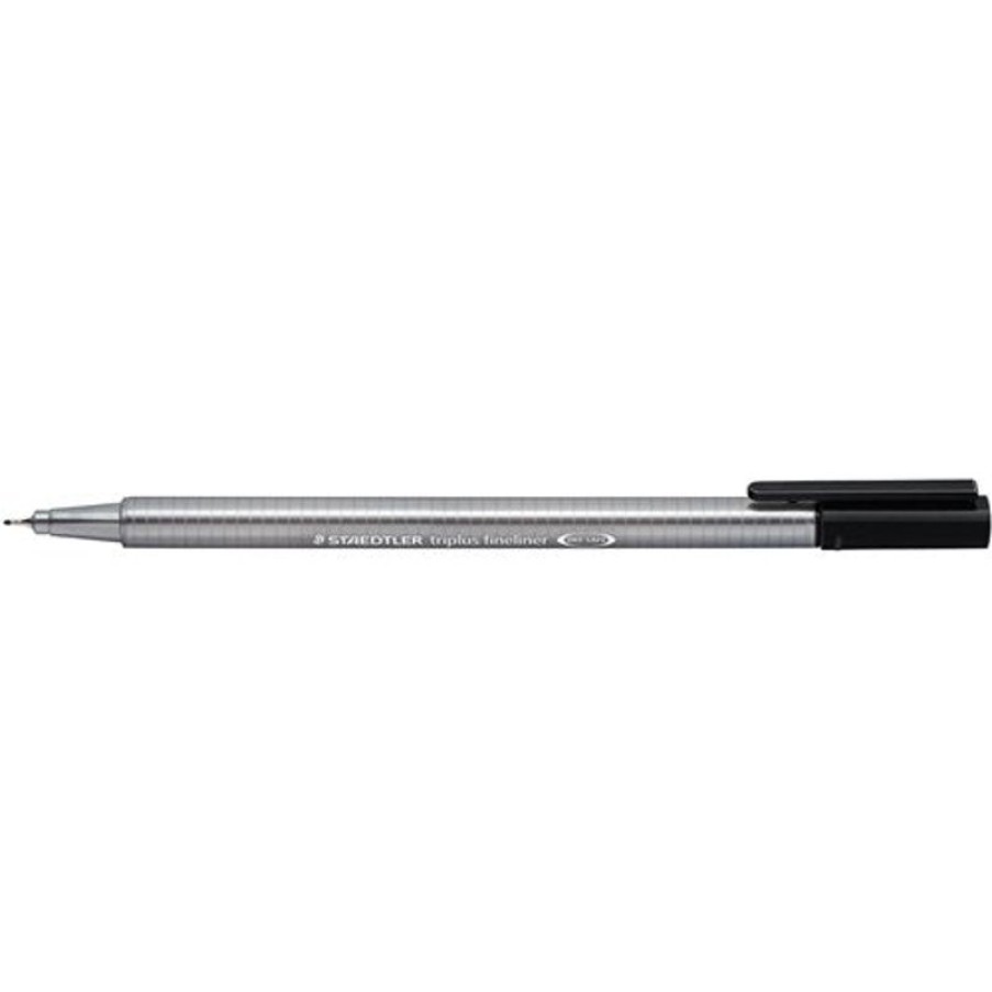 Pens | Staedtler Staedtler 334 Triplus Fineliners 0.3Mm Black Pack Of 10