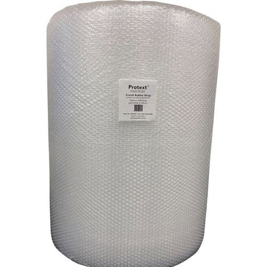 Envelopes & Post Accessories | Protext Protext Bubble Wrap Roll 400Mm Perforated 750Mm X 100M Clear