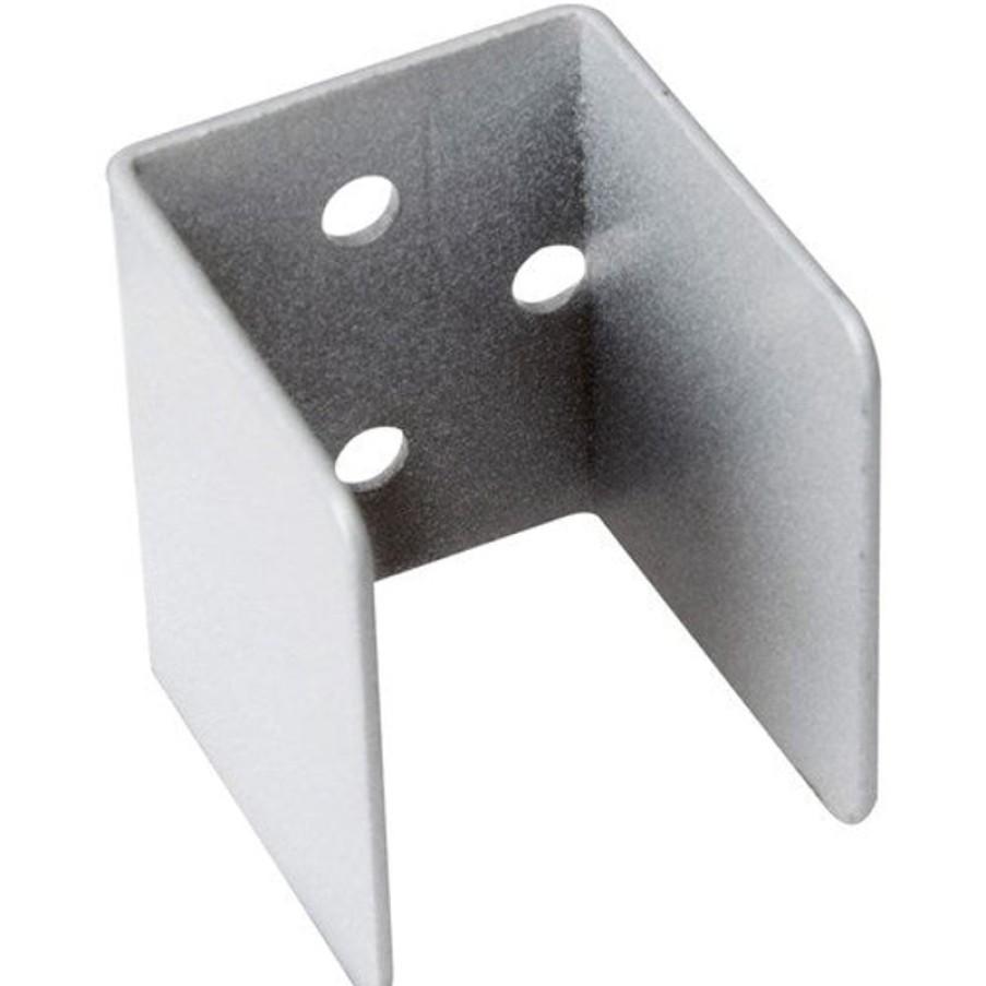 Office Furniture | RapidLine Rapidline Rapid Screen Accessory Wall Starter Bracket Silver Grey