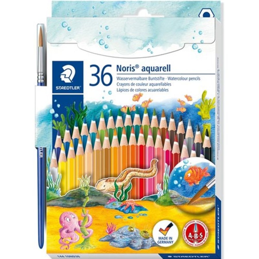 School Supplies/Art & Craft | Staedtler Staedtler Noris Aquarell Watercolour Pencils Assorted Pack Of 36