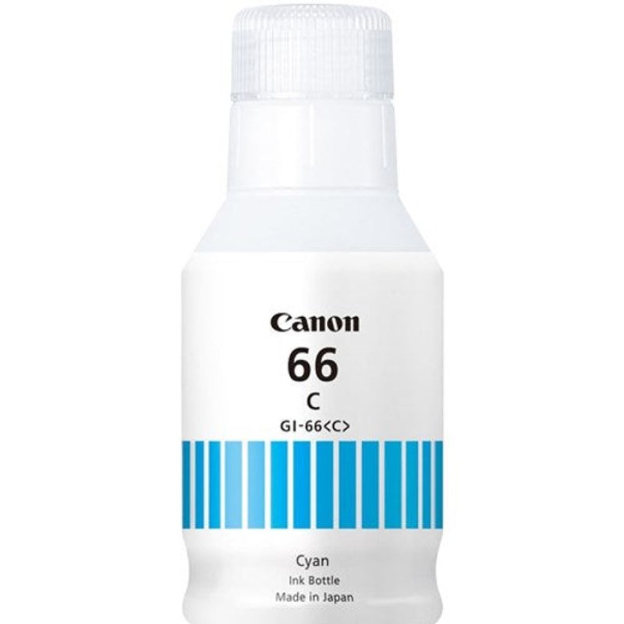 Inkjets | Canon Canon Gi-66C Ink Refill Bottle High Yield Cyan