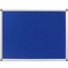 Whiteboards & Memo Boards | RapidLine Rapidline Pinboard 1200W X 15D X 900Mmh Blue Felt Aluminium Frame