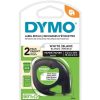 Labelling Machines & Accessories | Dymo Dymo Letratag Paper Labels 12Mm X 4M Pack Of 2 Black On White