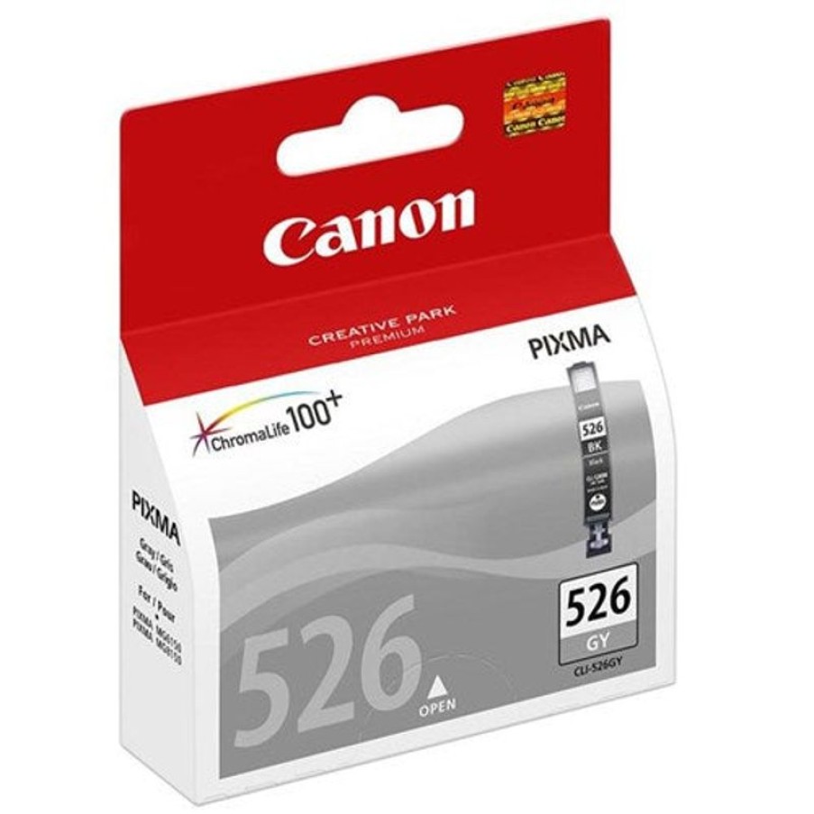 Inkjets | Canon Canon Chromalife100 Pixma Cli526Gy Ink Cartridge Grey