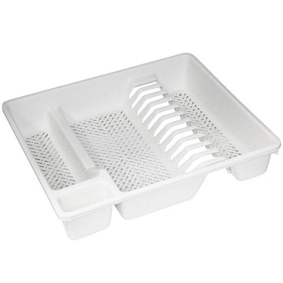 Cleaning & Safety/Kitchen | Connoisseur Connoisseur Plastic Dish Drainer White