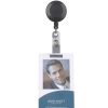 I.D & Security | Rexel Rexel Id Card Holder Retractable With Strap 75Cm Black