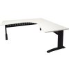 Office Furniture | RapidLine Rapidline Rapid Span Corner Workstation 1800/1800W X 700D X 730Mmh White/Black