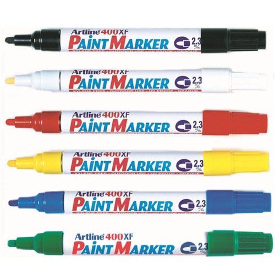 Telephones & Accessories | Artline Artline 400Xf Paint Marker Medium Bullet 2.3Mm Assorted Box Of 12