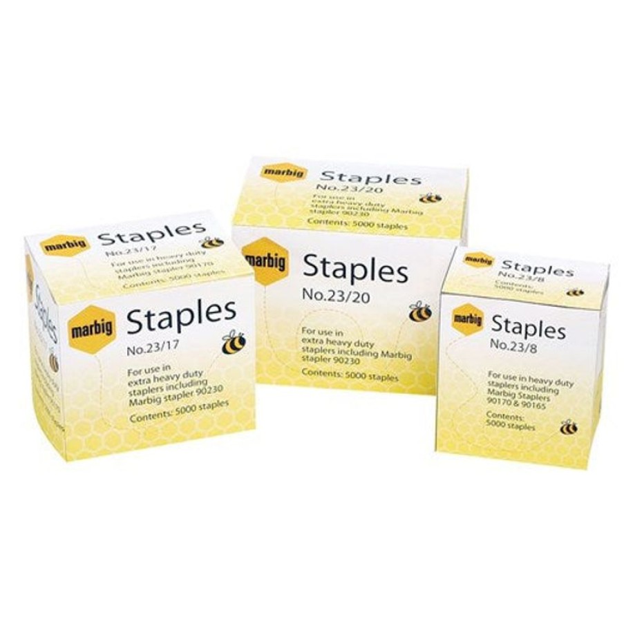 Staplers | Marbig Marbig Staples Heavy Duty No. 23/20 Box Of 5000