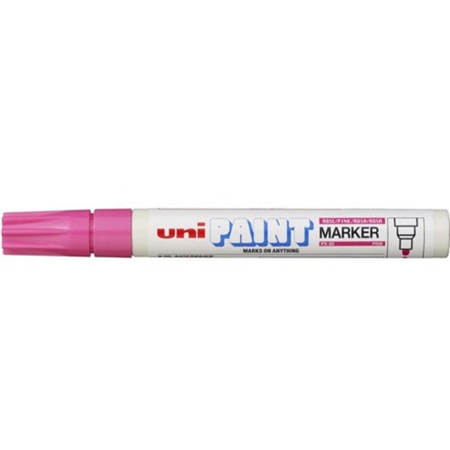 Markers & Highlighters | Uni-Ball Uni Px20 Paint Marker Bullet 2.8Mm Pink Box12