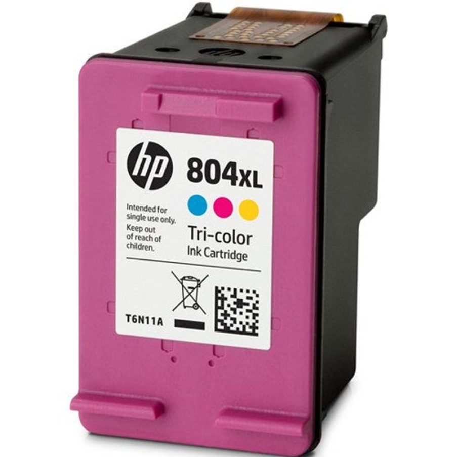 Inkjets | HP Hp 804Xl Ink Cartridge High Yield Tri Colour T6N11Aa