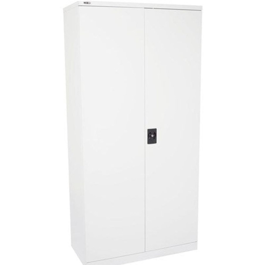 Storage | GO Rapidline Go Swing Door Steel Cupboard 910W X 450D X 1830Mmh Silver Grey