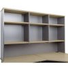 Office Furniture | RapidLine Rapidline Rapid Worker Overhead Hutch 1800W X 315D X 1070Mmh Oak And Ironstone