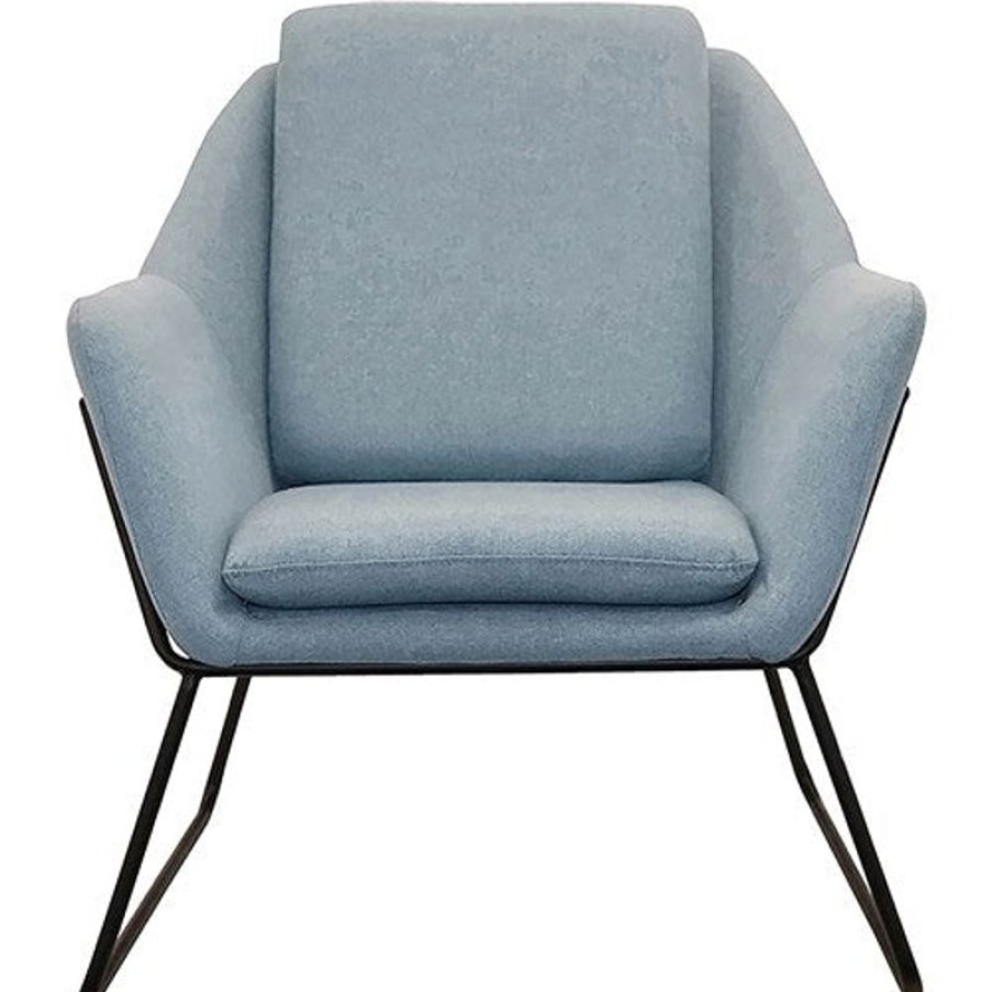 Chairs & Accessories | RapidLine Rapidline Cardinal Lounge Chair 1 Seater 755W X 800D X 870Mmh Light Blue