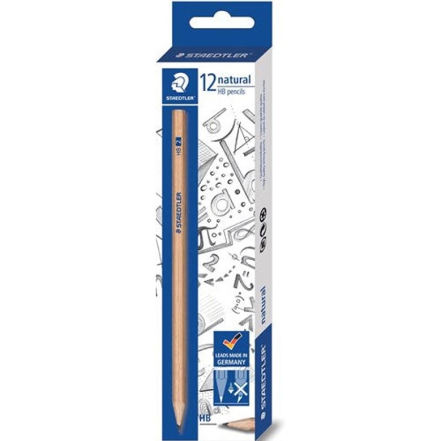 Pencils | Staedtler Staedtler Natural Graphite Pencils Hb Pack Of 12