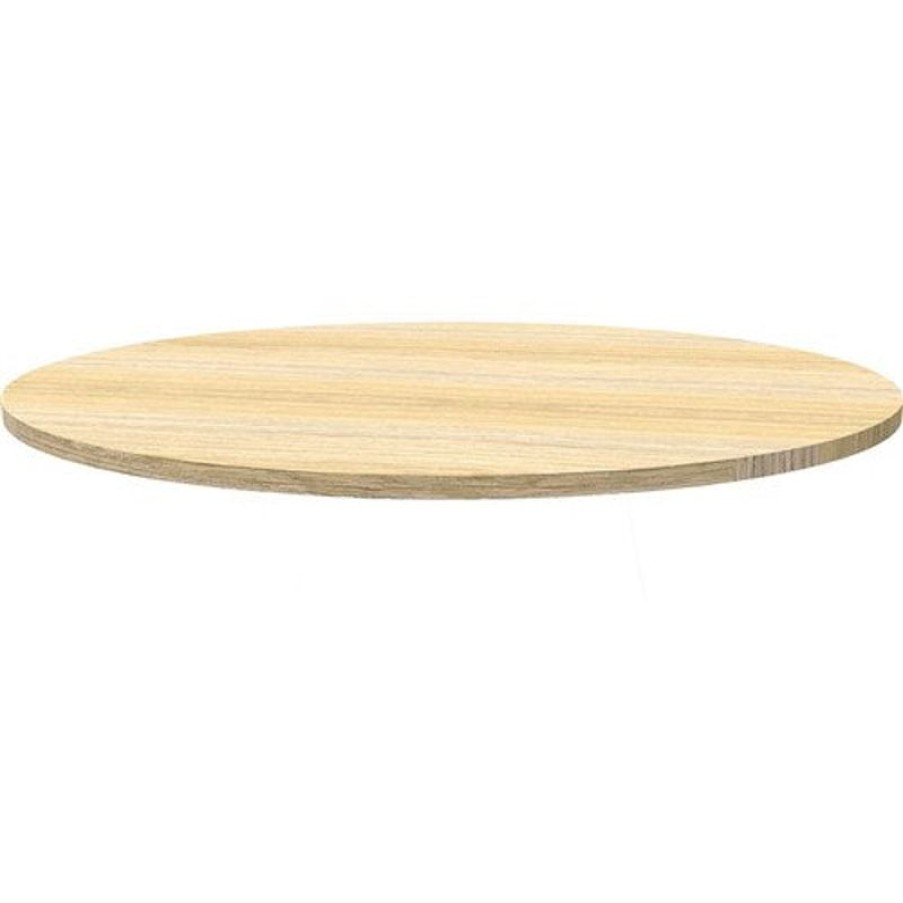 Office Furniture | RapidLine Rapidline Round Table Top Only 1200Mm Diameter X 25Mmd Natural Oak