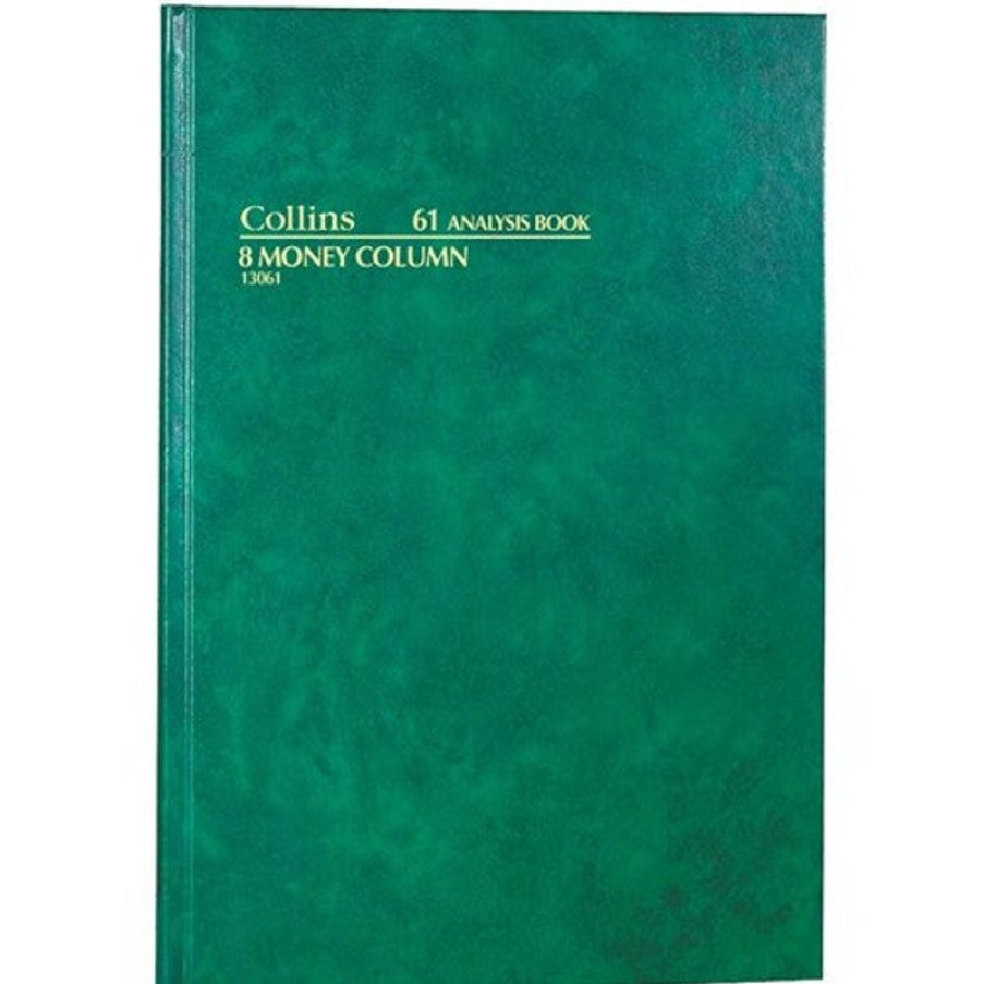 Telephones & Accessories | Collins Collins Analysis 61 Series A4 8 Money Column Green