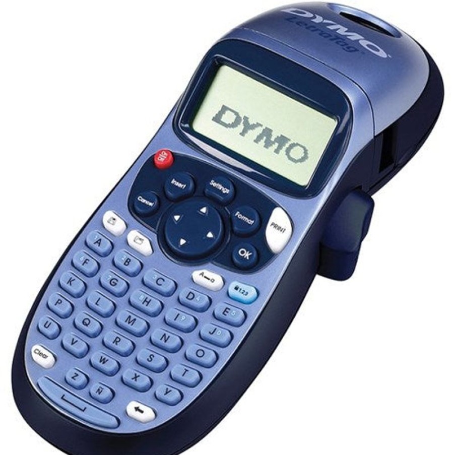 Labelling Machines & Accessories | Dymo Dymo Letratag Lt-100H Handheld Label Maker Machine Blue