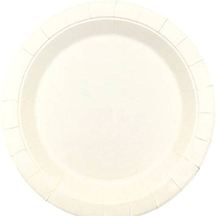 Cleaning & Safety/Kitchen | Earth Earth Eco Round Paper Plate White 180Mm Pack Of 50 Ctn20