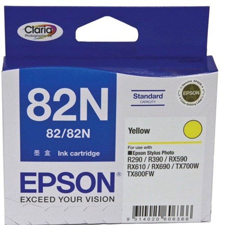 Inkjets | Epson Epson 82/82N Ink Cartridge Standard Yield Yellow