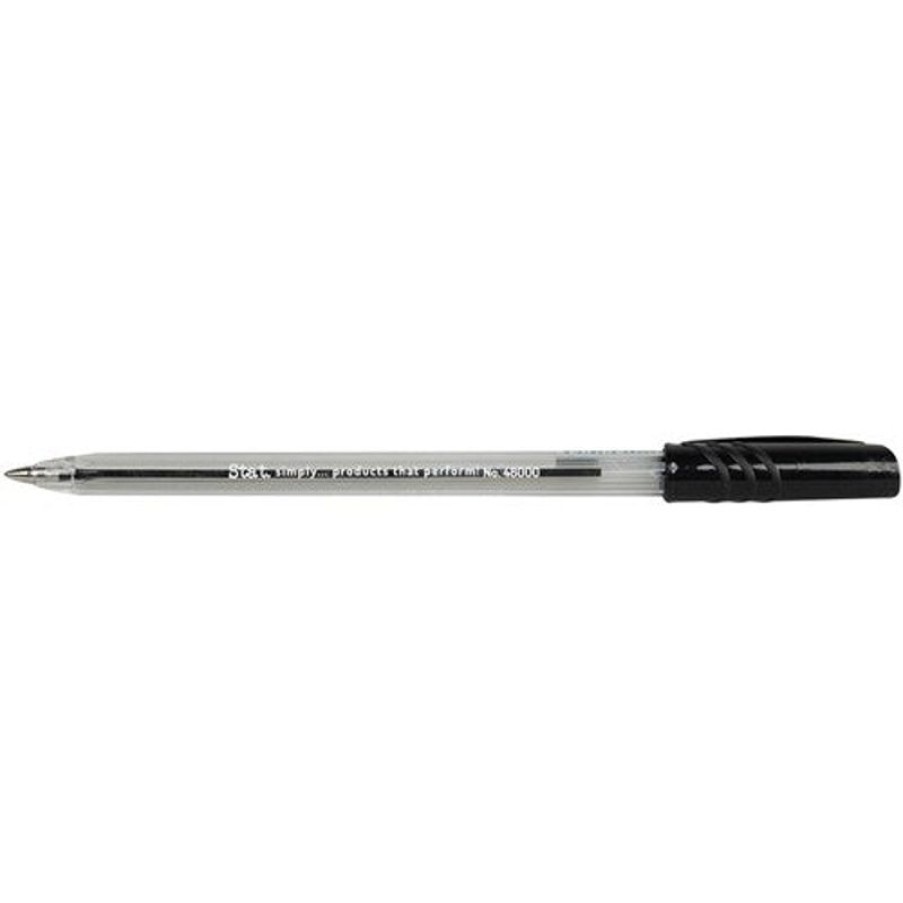 Pens | Stat Stat Ballpoint Pen Medium 1Mm Black Box12