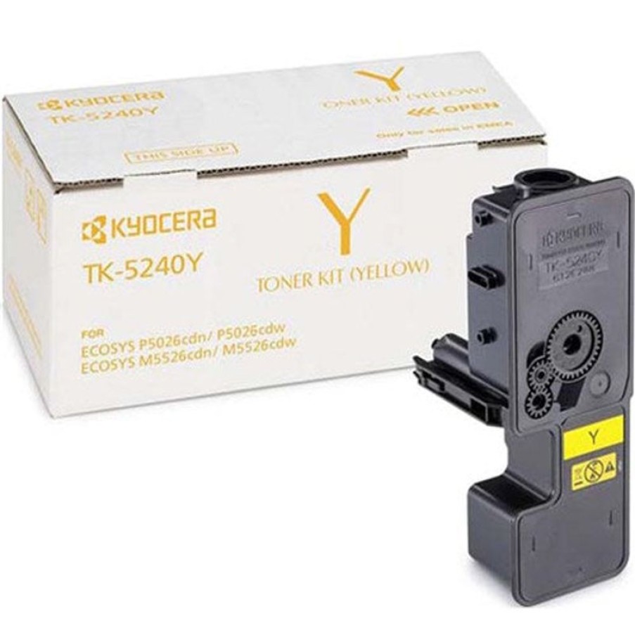 Telephones & Accessories | Kyocera Kyocera Tk-5244Y Toner Cartridge Yellow